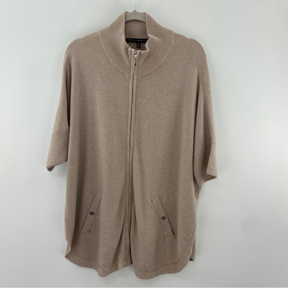 White House Black Market Tan Sweater Cardigan